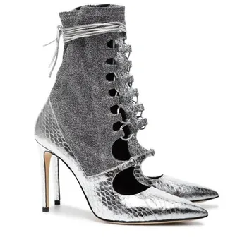 

BBZAI New pattern Europe and America Hot Sale Superior quality Big code Women Boots 12cm Pumps Fashion Show 3-13 14