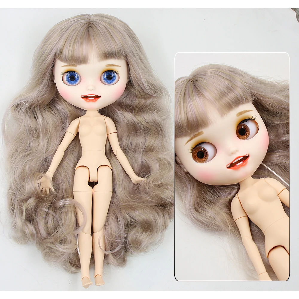 Neo Blythe Doll with Multi-Color Hair, White Skin, Matte Face & Jointed Body 1