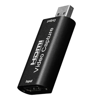 

HDMI to USB 2.0 Video Capture Card 1080P HD Recorder Game Video Live Streaming