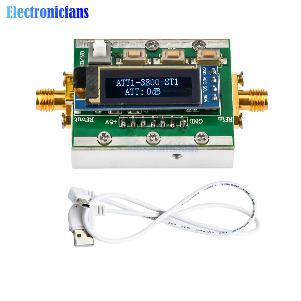 Programmable Digital Attenuator 1mhz3800mhz Rf Control Attenuator 0