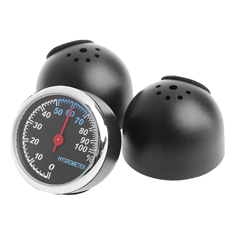 

Humidity Car hygrometer Gauge Black Small High Precision Meter Instrument High quality New