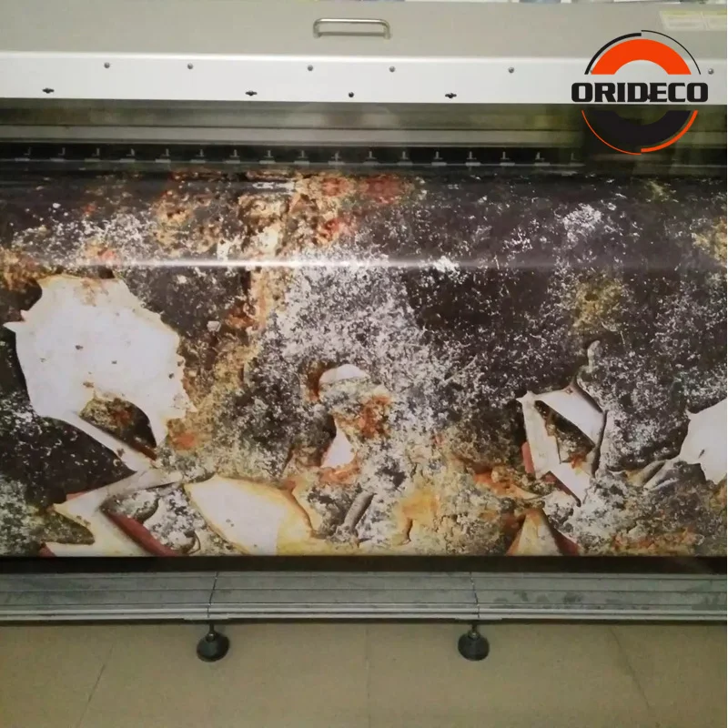 rust camo film car sticker 1