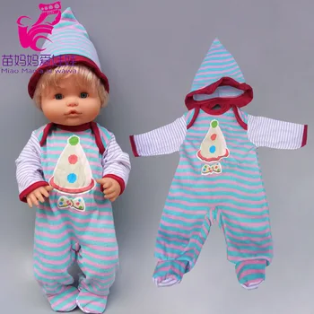 16 inch baby doll clothes suit for 40cm Nenuco clothes Ropa y su Hermanita baby girl toys wear 1