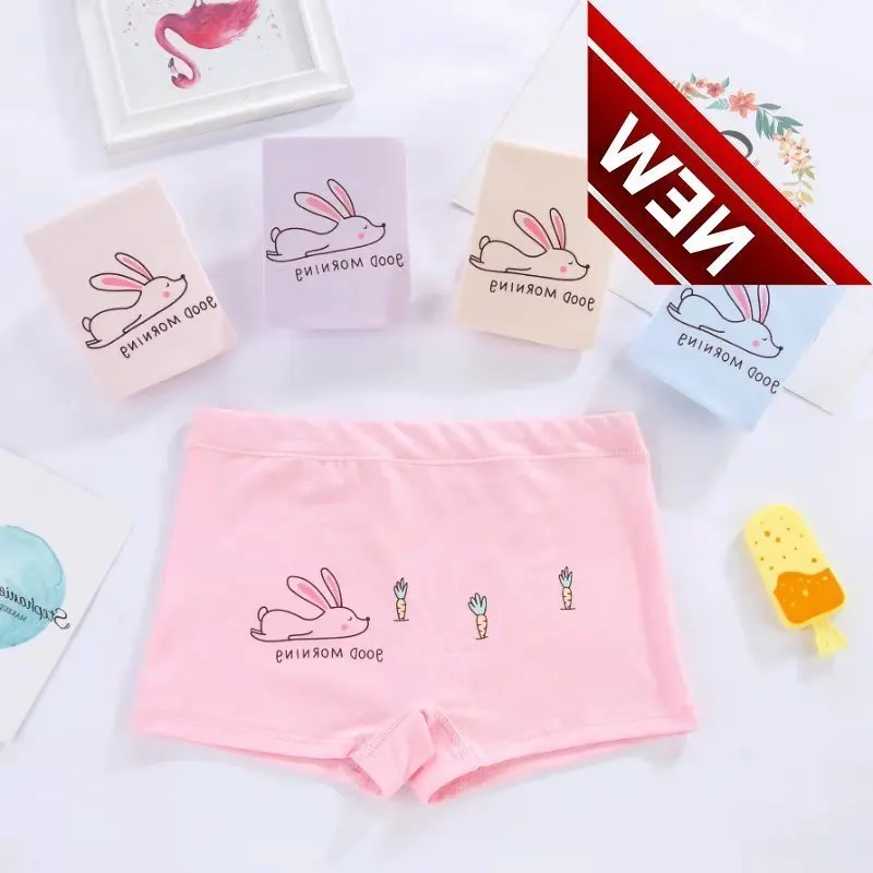 

5 / Girl In Underwear Cute Children's Underwear And Picture Children's Underwear - Boxer Cotton Pants Girl Calcinha Infantil