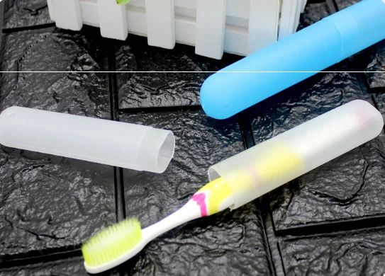 1 шт. портативный дорожный Чехол для зубной щетки пластиковый контейнер для зубная щетка тубус-держатель пластиковая крышка горячая распродажа