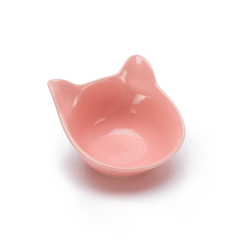 Керамическая миска для еды домашних животных кошачьи уши формирующие миски