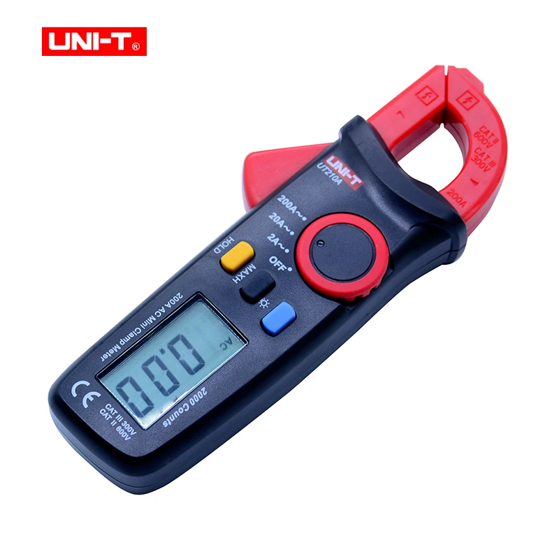 Цифровой клещи UNI-T UT210A/B/C/D/E AC/DC измеритель напряжения тока True RMS Авто Диапазон VFC емкость Бесконтактный мультиметр