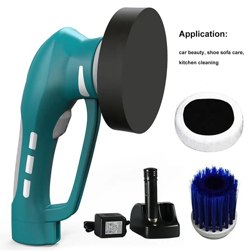  Electric Car Polisher Auto Beauty Polishing Machine Waxing Polisher Wireless Charging Kitchen Clean - 4000106466097