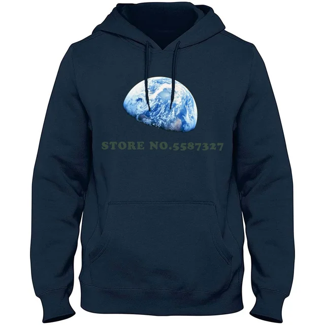 Tierra, Planeta, espacio, Planeta Azul, Earthrise, Apolo 8 , 1968. Sudadera deportiva con capucha, ropa de calle, Planeta, azul, tierra, mármol 1