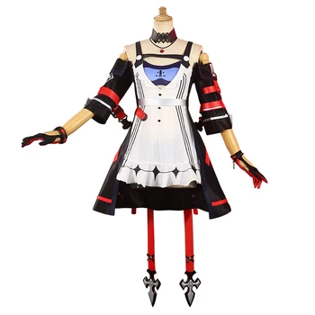 

Popular Game Honkai Impact 3 Kallen Kaslana Cosplay Costume Original Sin Hunter Halloween Party Dress Free Shipping B