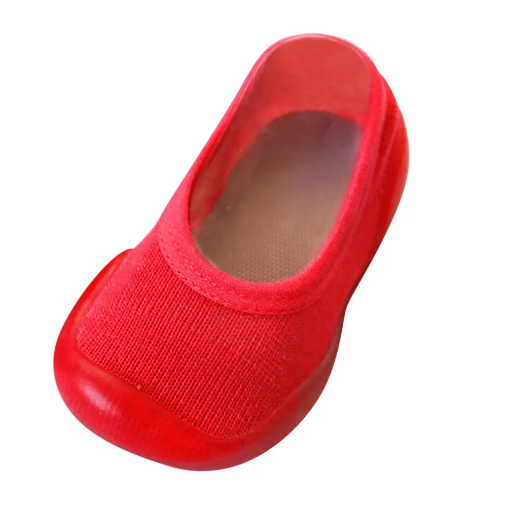 Однотонные носки на мягкой резиновой подошве для новорожденных девочек; тапочки; обувь для младенцев; Chaussure; обувь для малышей; Zapatos