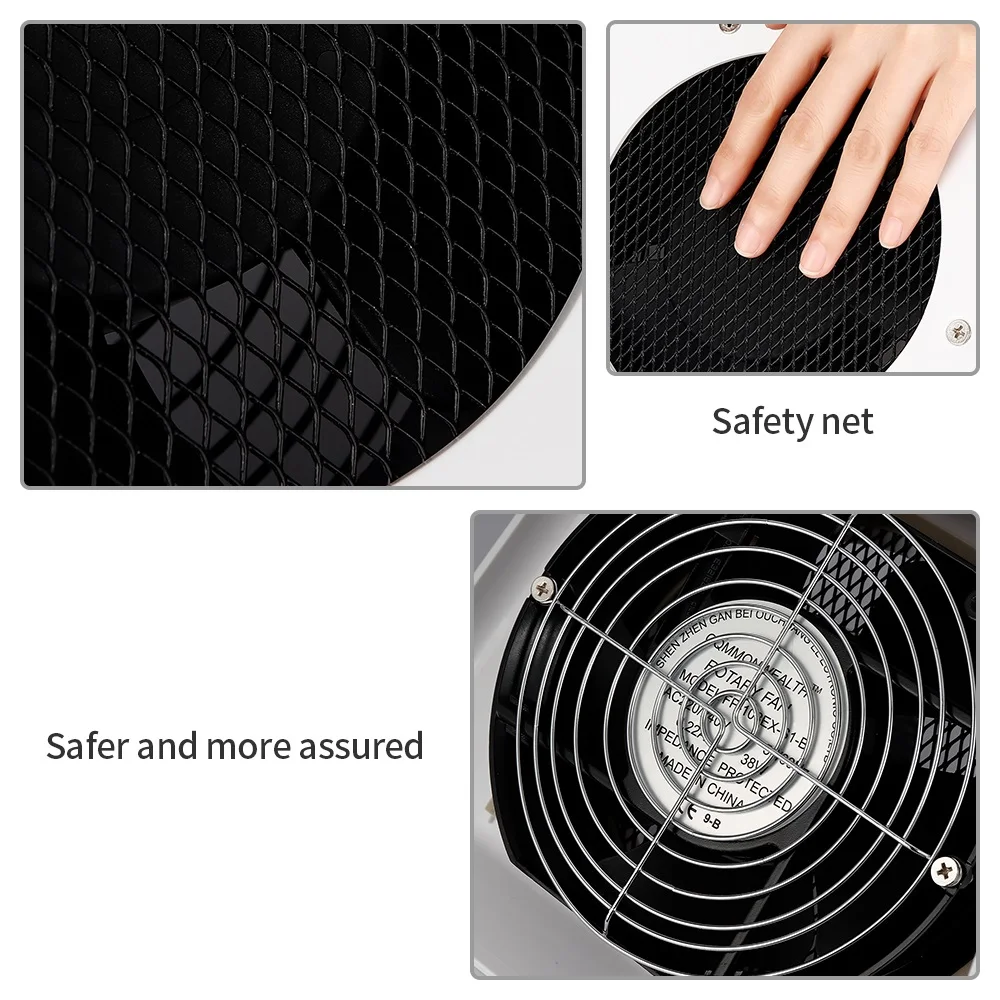 Coletor de pó para Unhas Coletor de Poeira Sucção para Unhas Máquina de Manicure com Ventoinha de Poeira Foreverlily 65w 4 Foreverlily coletor de pó para unhas, 65w