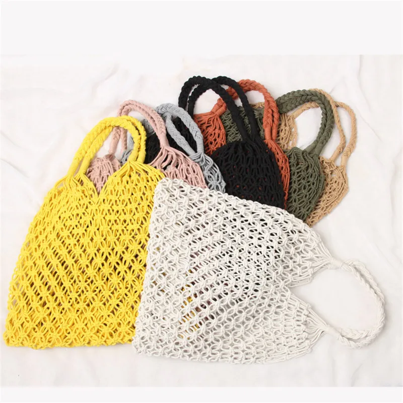 woven rope bag