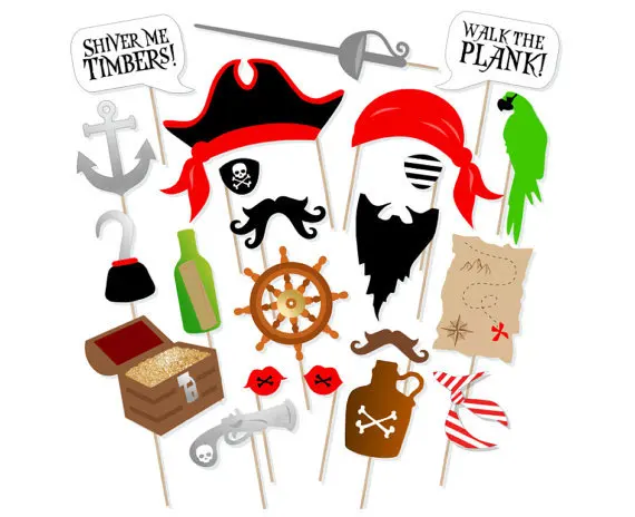 

Pirates Of The Caribbean 22 Pieces Jack Captain Sailor Navigation Treasure Map Compass Cross Border Supply of Goods