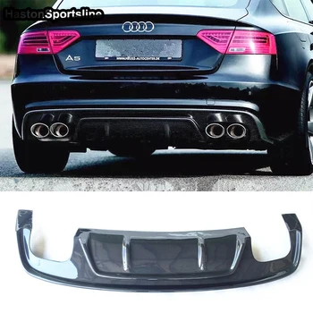 

B8.5 S5 S-Line RG Style Carbon Fiber Rear Diffuser Spoiler for Audi S5 Sline 2013-2016 Car Styling