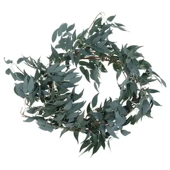

1.8m Artificial Silk Willow Leaves Simulation Fake Plants Vine Foliage Flowers 67JB