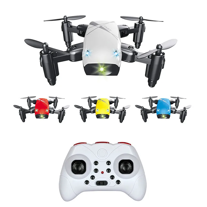 

S9 Mini Quadcopter Foldable Children Plane Toy WiFi Real-Time Transmission Set High Drone for Aerial Photography