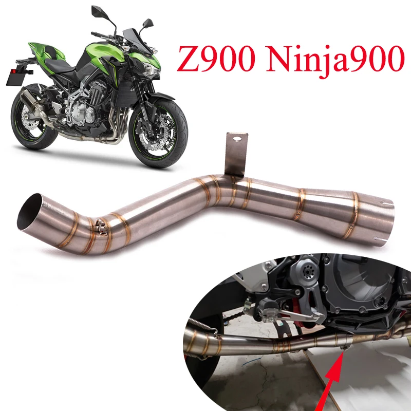 Выхлопная труба Z900 Ninja900 для kawasaki выхлопная мотоцикла подходит впускного