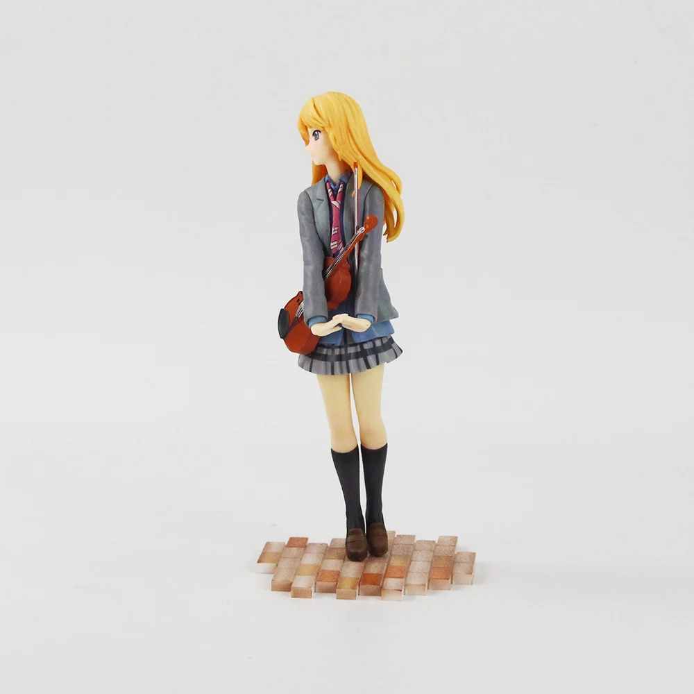 Аниме 20 см ваша лжа в April Kaori Miyazono униформа для скрипки Ver. Экшн фигурка девочек
