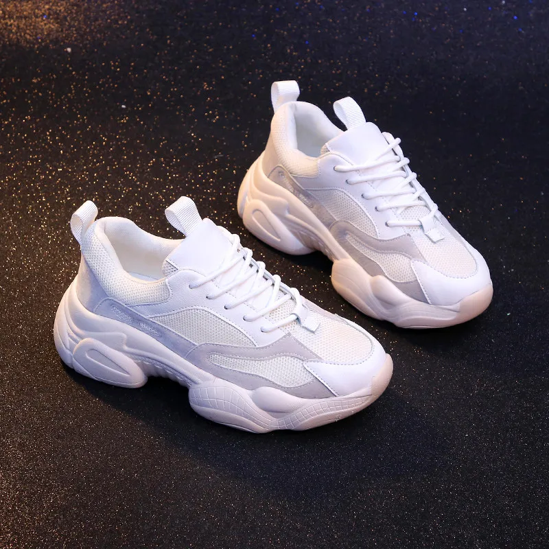 

New autumn Women Casual Shoes Flats Wild Platform Heels Female Leisure Sneakers For Women Sneaker zapatos de mujer Fashion Shoes