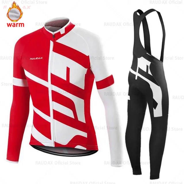 

2020 Specializeding Winter Thermal Fleece Cycling Jersey Set MTB Bicycle Clothes Ropa Ciclismo Men Long Sleeve Cycling Clothing