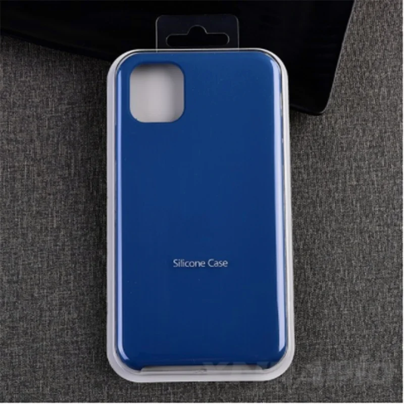 Официальный силиконовый чехол для телефона оптом для iPhone 7 8 11 Pro MAX чехол для iPhone X XS AMX XR 6S 6 7 8 Plus чехол с логотипом