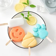 1 шт./форма для изготовления мороженого DIY 15 форм летняя машинка для мороженого на палочке Popsicle силиконовые формы силикона