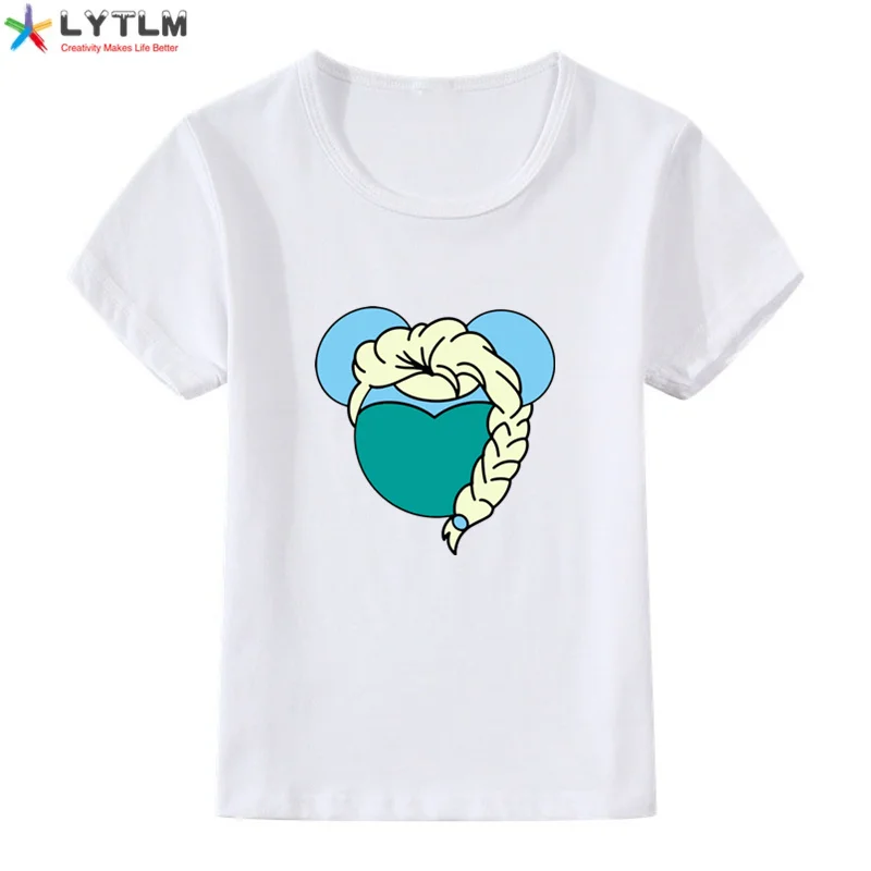 LYTLM/футболки для девочек, Camiseta Princesas, рубашки для девочек, рубашка принцессы, Лолита, зимняя одежда для новорожденных девочек, vetement fille