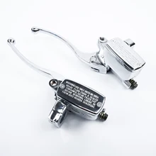 Хром тормозной цилиндр сцепления Рычаги набор для Suzuki Intruder 800 1400 1500