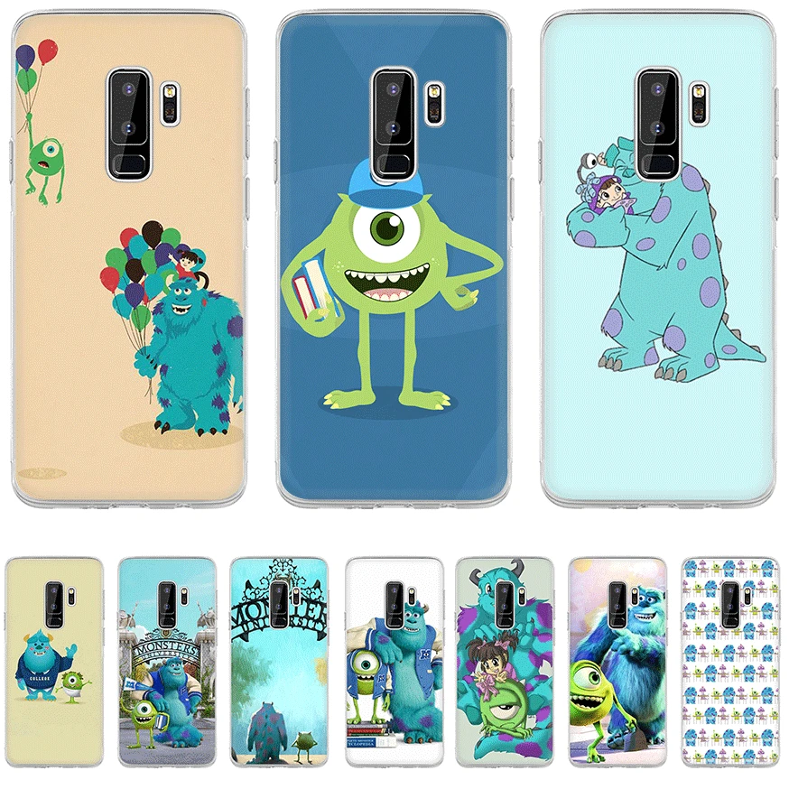 

Phon Case For Samsung S3 S4 S5 S6 S7 Edge S8 S9 S10E S10Plus Note 8 9 M10 M20 M30 M40 Monsters University Sulley Mike