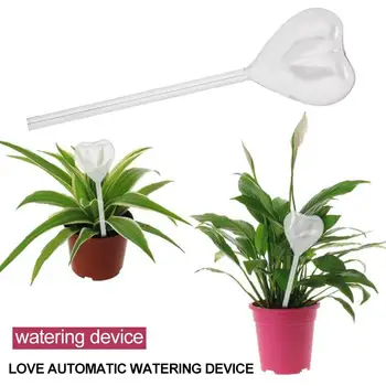 

Love Irrigation Glass Watering Sprinkler Novel Durable Watering Flower Tool Glass Self Watering Garden Home Decoration