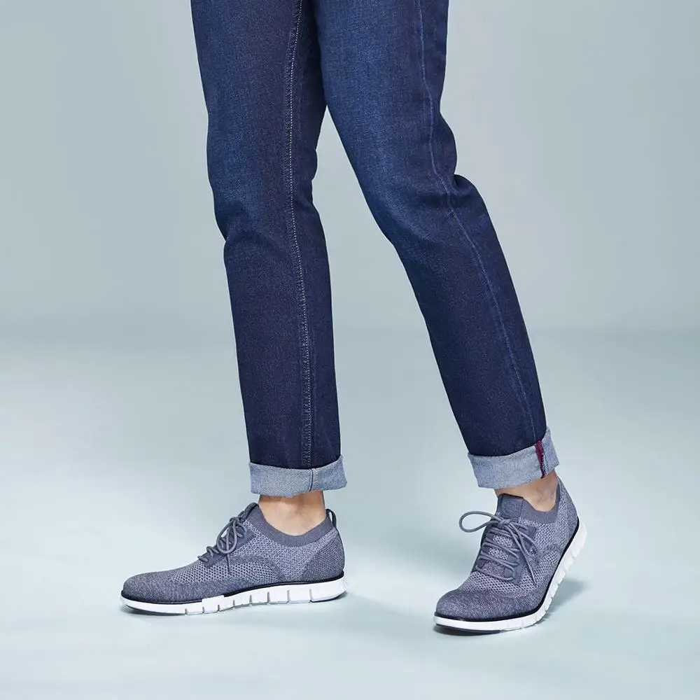  Xiaomi qimian Men cool soft bottom casual shoes Slip On Deodorant Flats Mesh breathable Sneakers Ru