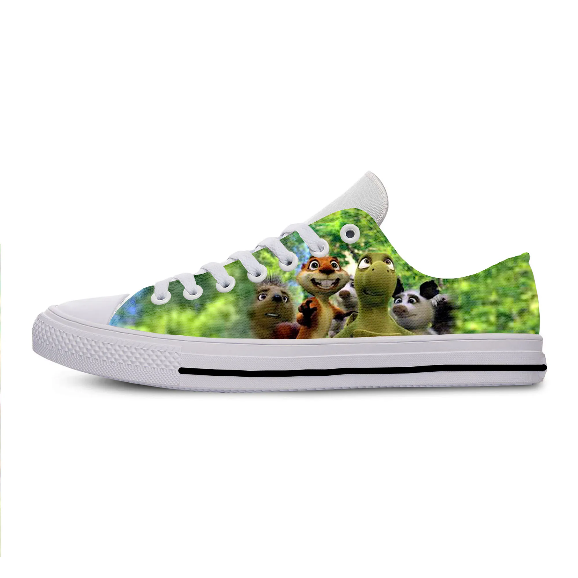 

2019 Hot Cool Fashion Summer Sneakers Handiness Casual Shoes 3D Printed Cartoon Cute Funny For Men Women Over the Hedge