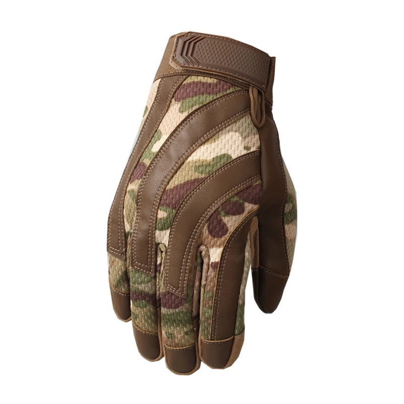 Тактические перчатки с жестким каркасом для сенсорного экрана, армейские военные боевые страйкбольные перчатки для альпинизма и пейнтбола - Цвет: SM