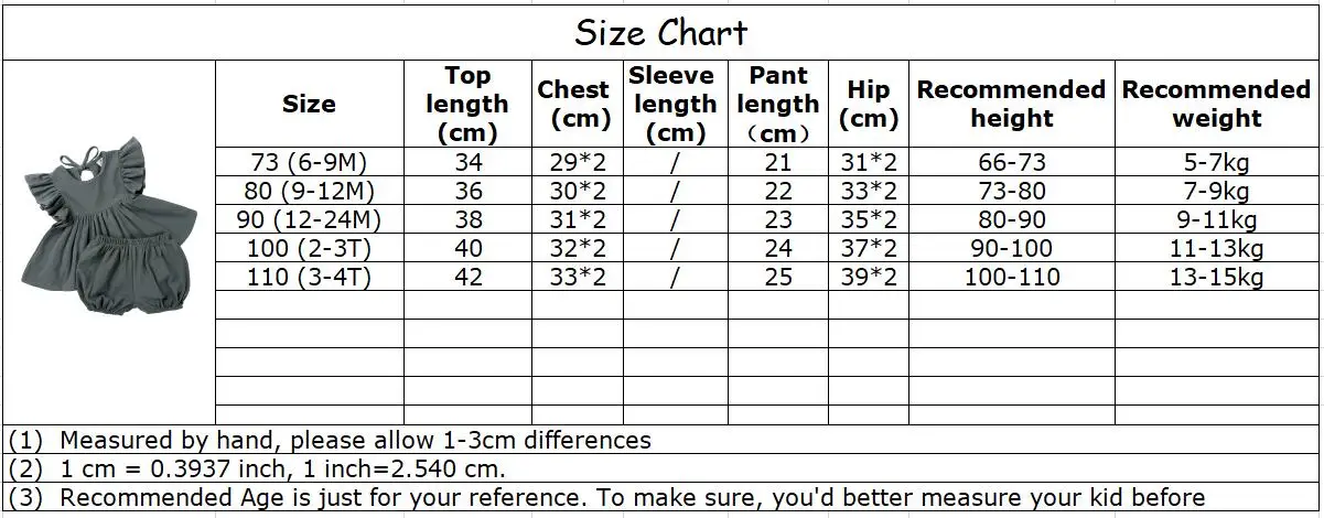 Description Picture 2 of itemGirls 2025 Summer Clothing Sets Dress Suit Baby Casual Rufffles Tops+ Bloomers Shorts Kids Clothing Sets Baby Clothes Outfits