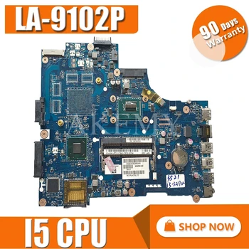 

VAW11 LA-9102P REV: 17 de 1.0 For Dell Inspiron 3721 5721 Laptop Motherboard CN-03WVDR 03WVDR I5-3337U CPU mainboard originais