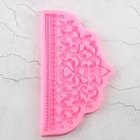 DIY barokowa korona silikonowe formy babeczka weselna Topper narzędzia do dekorowania ciast masą cukrową cukierki biżuteria glina foremka do czekolady i lukru 3