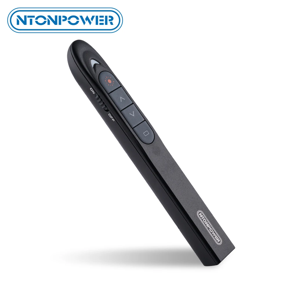 

NTONPOWER Wireless Presenter Laser Pointer For Mac Win 10 8 7 XP Projector Presentation Remote Controller For PPT Laser Pointer