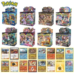 Collection de divertissement Pokemon, 324 pièces, jeu de cartes en anglais, de stratégie, d'intelligence, cadeau d'anniversaire pour enfants 