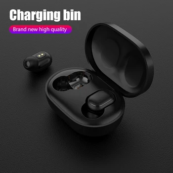 

Bluetooth Wireless Earphones Stereo Wireless Earbuds with USB Cable Charging Case box for Xiaomi Redmi Accessories