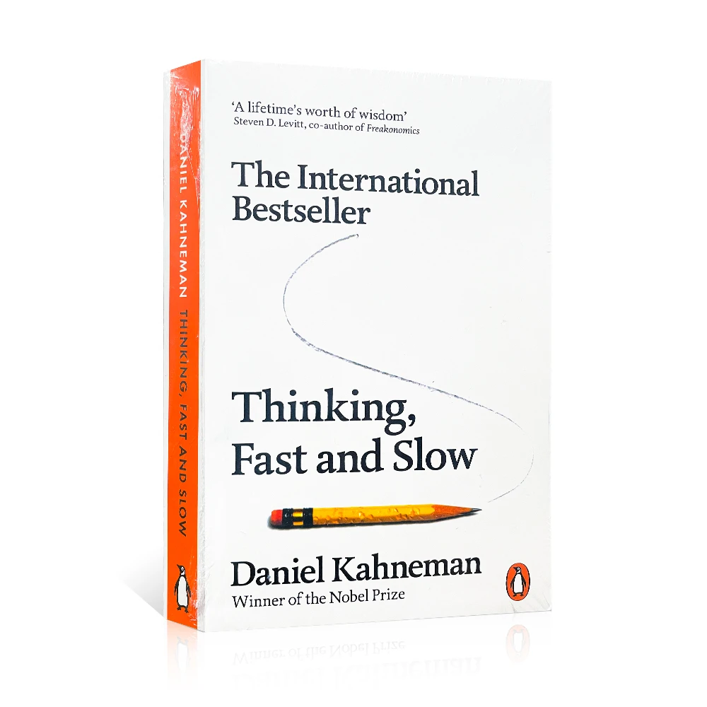Daniel Kahneman Thinking Fast And Slow Reading English Books For Adult A Lifetimes Worth Of Wisdom Economic Management Books Card Books Aliexpress
