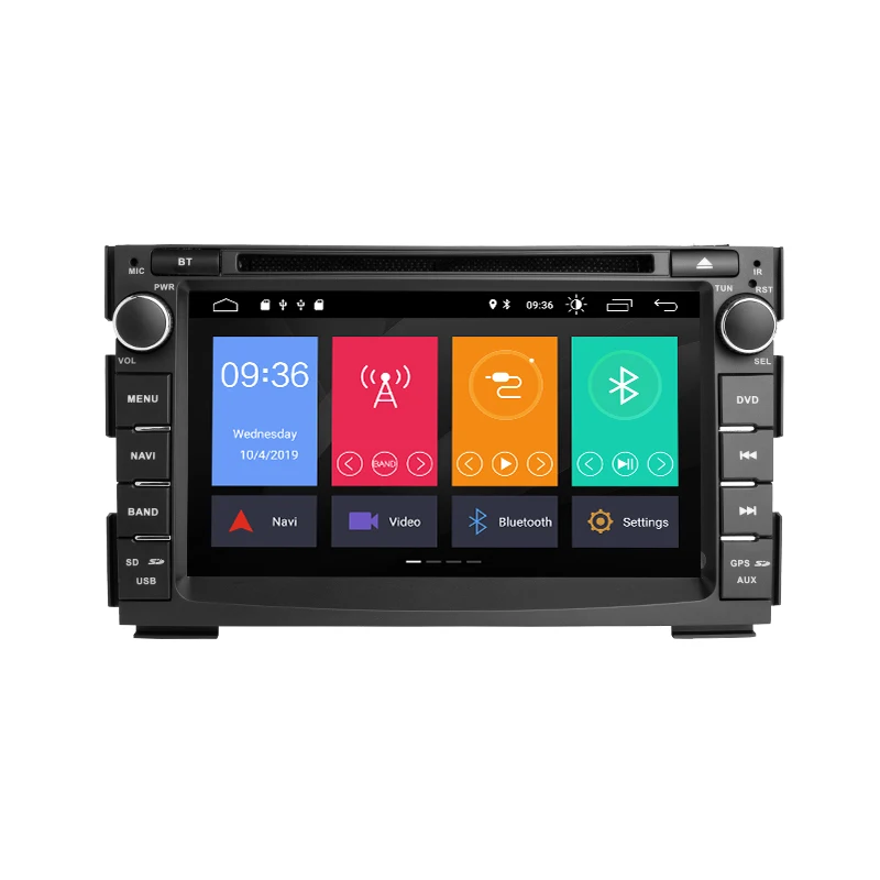 Ips 2 Din Android 9 автомобильный dvd-плеер мультимедиа для KIA Ceed 2009 2010 2011 2012 автомобильное радио с GPS навигацией головное устройство стерео 4G DSP