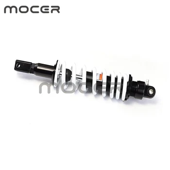 

430MM 16.93" 12mm Spring Rear Shock Absorber Suspension For Pit Dirt Trail Bike 250cc ATV DIRT BICYCLE PIT Black + White