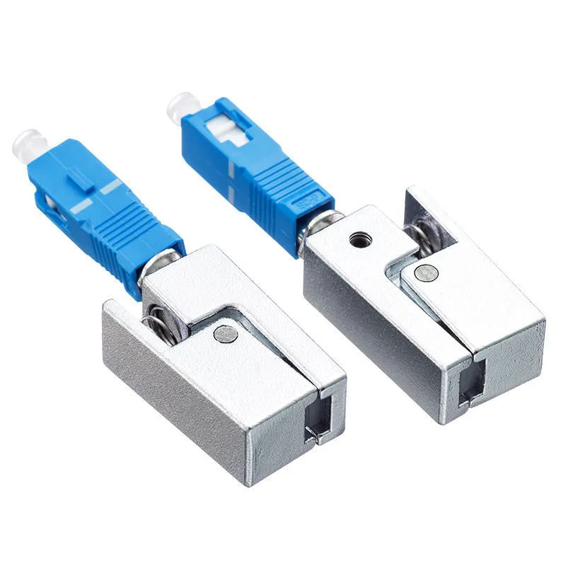 

Fiber Flange Fiber Square Type SC Bare Fiber Adaptor SC Bare Fiber Adapter