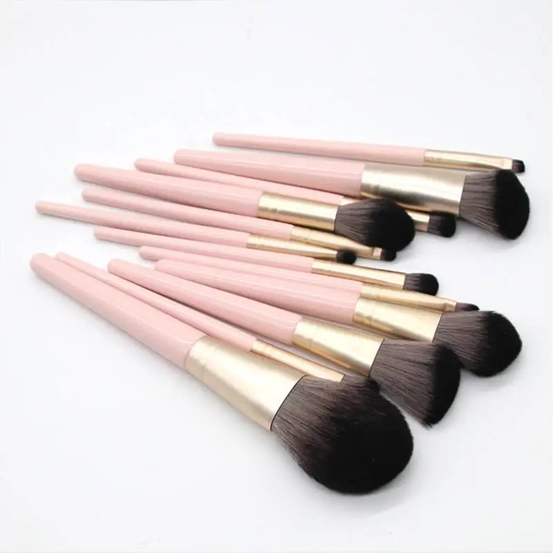 CHMAKE набор кистей для макияжа Профессиональные 12 штук в упаковке Make up набор кистей для глаз растушевывание теней, набор для бровей, кисти для макияжа для бровей