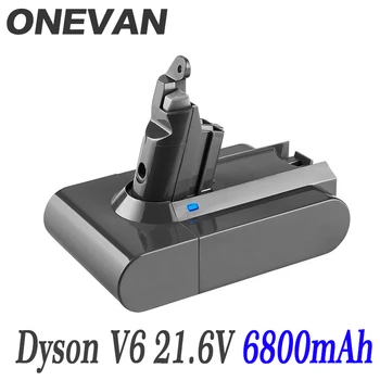 

6800mAh 21.6V 3.0 Li-ion Battery for Dyson V6 DC58 DC59 DC61 DC62 DC74 SV09 SV07 SV03 965874-02 Vacuum Cleaner Battery & 4800mAh