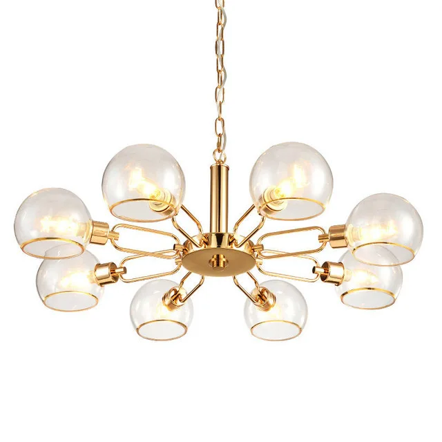 

Modern Glass Pendant Light Nordic Dining Room Kitchen Light Designer Hanging Lamps Avize Lustre Lighting