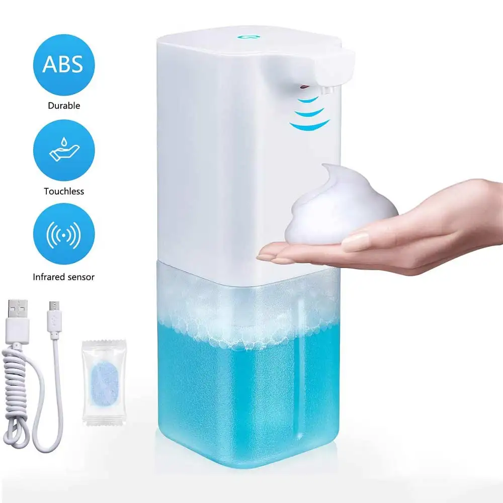 

YCOO Foaming Soap Dispenser 350ml Contactless Automatic Rechargeable USB Infrared Sensor Auto Hand Sanitizer Dispenser Touchless