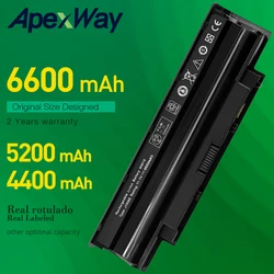 Batería J1KND para ordenador portátil, 6600mAh, para Dell Inspiron M5010, M501R, M511R, N3010, N3110, N4010, N4050, N4110, N5010D, N5110, N7010, N7110