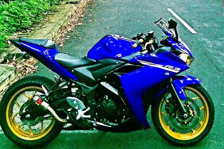 YZF R3 R25 ABS Инжекционный обтекатель комплект для Yamaha YZFR3 YZFR25 Полный обтекатели наборы на заказ глянцевый синий